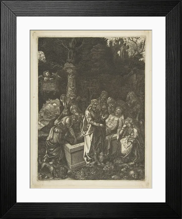 Framed Print : Entombment. n. d. Creator: Unknown Framed Print : Entombment. n. d. Creator: Unknown