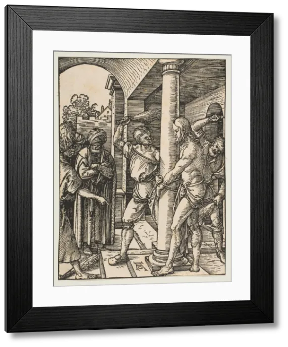 Framed Print : The Flagellation, from The Small Passion, ca. 1509. Creator: Albrecht Durer Framed Print : The Flagellation, from The Small Passion, ca. 1509. Creator: Albrecht Durer