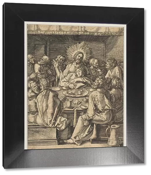 The Last Supper, from The Small Passion (copy). n. d. Creator: Abraham Waesberge