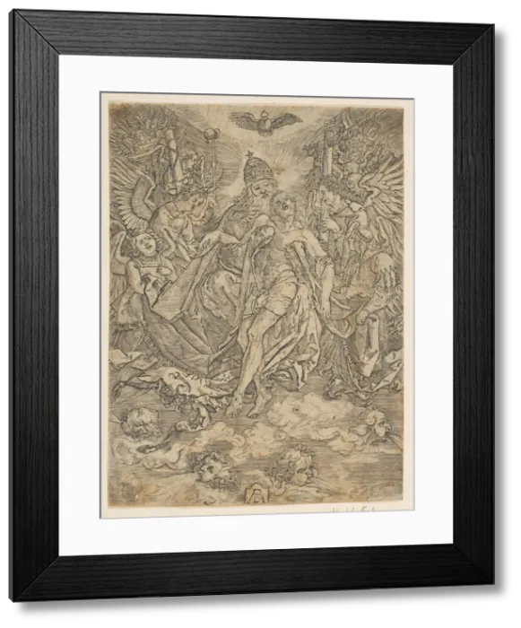 Framed Print : The Trinity (copy). n. d. Creator: Unknown Framed Print : The Trinity (copy). n. d. Creator: Unknown