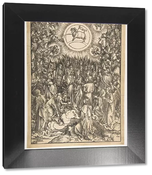 The Adoration of the Lamb, from The Apocalypse, Latin Edition, 1511, 1511