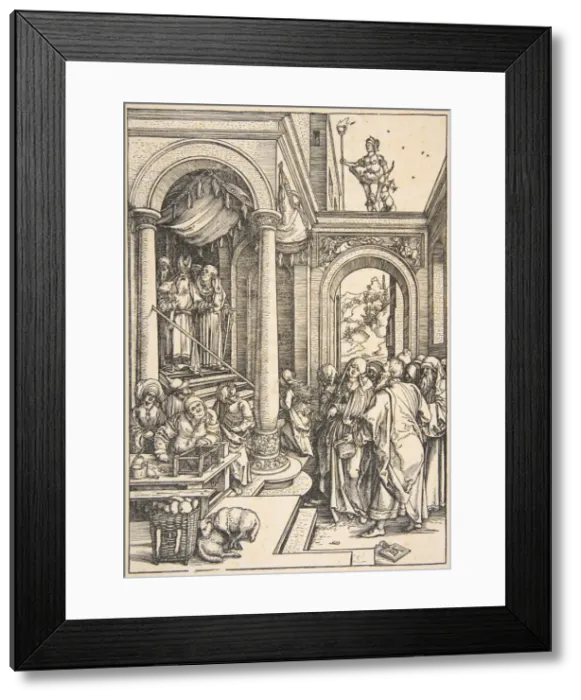 Framed Print : The Presentation of the Virgin in the Temple, from The Life of the Virgin, ca. 1503 Framed Print : The Presentation of the Virgin in the Temple, from The Life of the Virgin, ca. 1503
