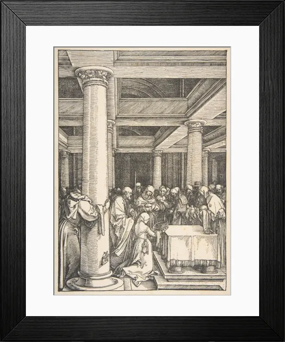 Framed Print : The Presentation in the Temple, from The Life of the Virgin, ca. 1505 Framed Print : The Presentation in the Temple, from The Life of the Virgin, ca. 1505