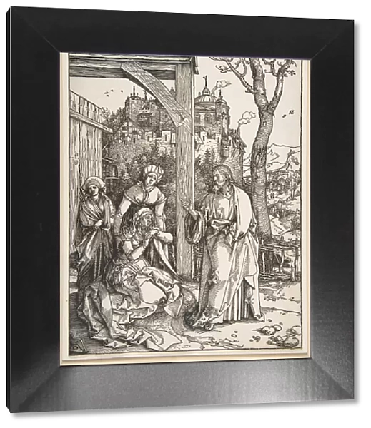 Christ Taking Leave of His Mother, from The Life of the Virgin, ca. 1504