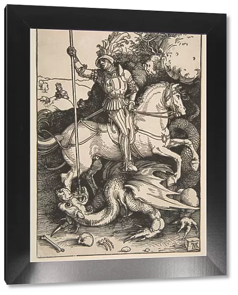 Saint George and the Dragon, ca. 1504. Creator: Albrecht Durer