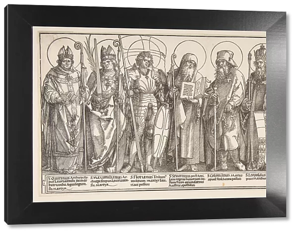The Patron Saints of Austria, 1515-17. Creator: Albrecht Durer