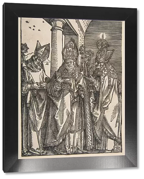 Saints Nicholas, Ulrich and Erasmus. n. d. Creator: Albrecht Durer