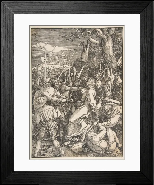 Framed Print : The Betrayal of Christ. n. d. Creator: Albrecht Durer Framed Print : The Betrayal of Christ. n. d. Creator: Albrecht Durer