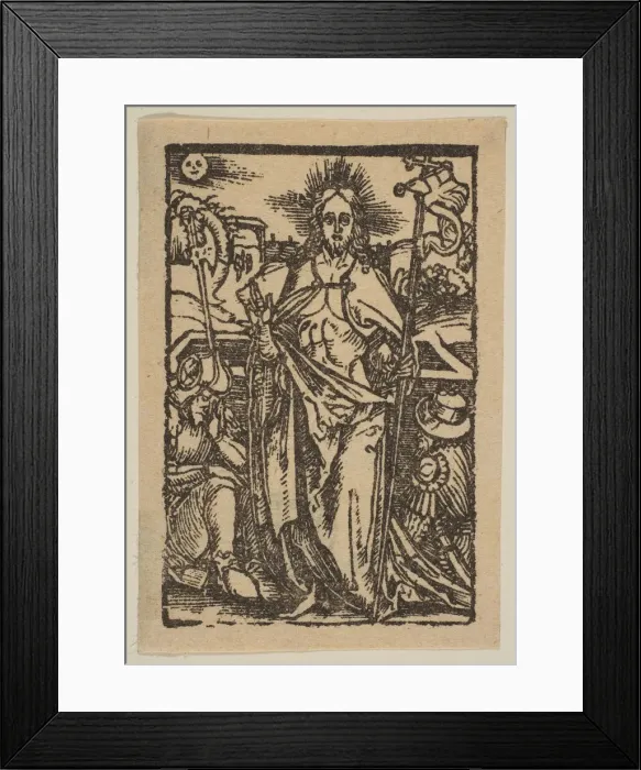 Framed Print : The Resurrection. n. d. Creator: Albrecht Durer Framed Print : The Resurrection. n. d. Creator: Albrecht Durer