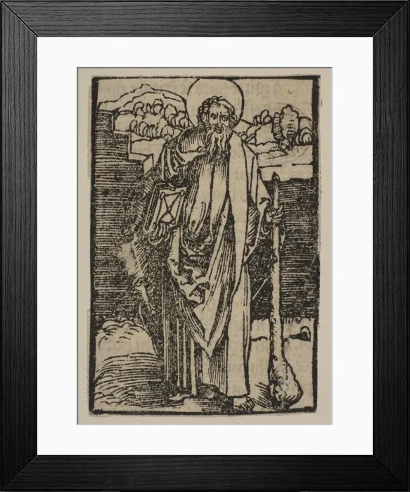 Framed Print : Saint Judas. n. d. Creator: Albrecht Durer Framed Print : Saint Judas. n. d. Creator: Albrecht Durer