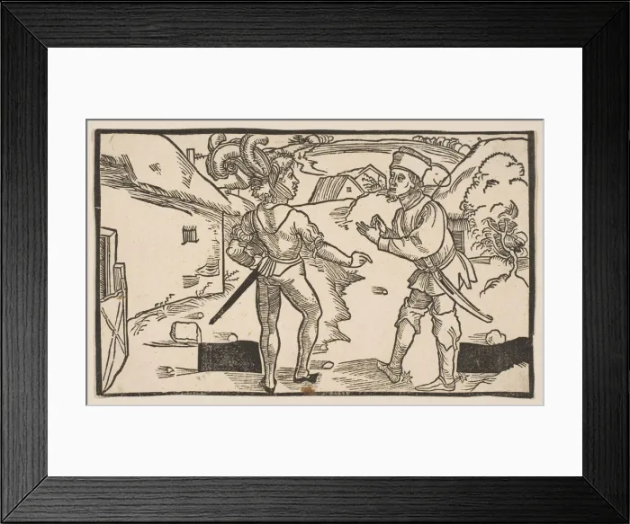 Framed Print : Heauton Timouroumenos, from The Comedies of Terence, 19th century reprint. n. d Framed Print : Heauton Timouroumenos, from The Comedies of Terence, 19th century reprint. n. d
