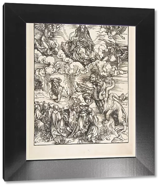 The Beast with Two Horns Like a Lamb, from The Apocalypse. n. d. Creator: Albrecht Durer