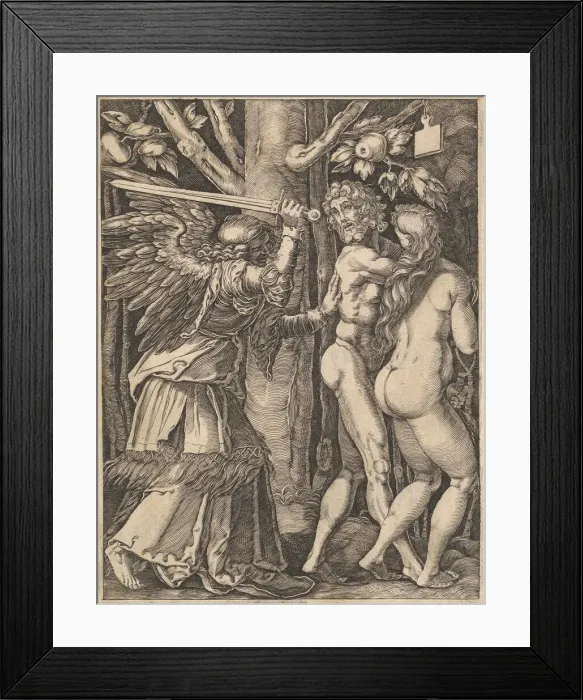 Framed Print : Engraved copies of The Little Passion. n. d. Creator: Unknown Framed Print : Engraved copies of The Little Passion. n. d. Creator: Unknown