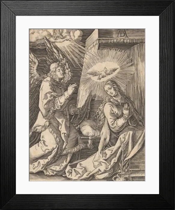 Framed Print : Engraved copies of The Little Passion. n. d. Creator: Unknown Framed Print : Engraved copies of The Little Passion. n. d. Creator: Unknown