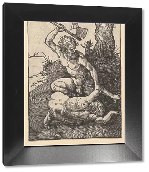 Cain Killing Abel, 1511. Creator: Albrecht Durer