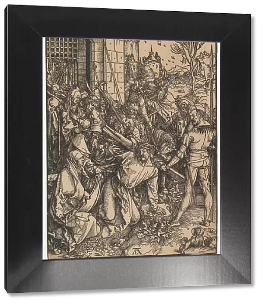 Christ Carrying the Cross, from The Large Passion, ca. 1498. Creator: Albrecht Durer