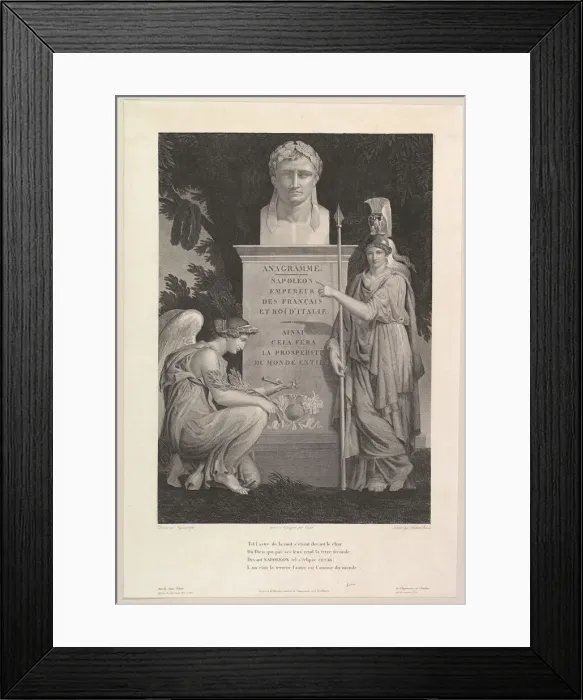 Framed Print : Napoleon, Emperor of the French, 1811. Creators: Henri Castel Framed Print : Napoleon, Emperor of the French, 1811. Creators: Henri Castel