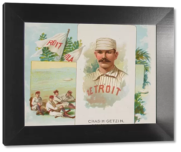 Charles H. Getzien, Pitcher, Detroit, from Worlds Champions