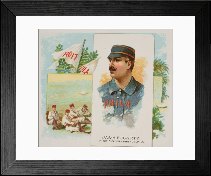 Framed Print : James H. Fogarty, Right Fielder, Philadelphia, from Worlds Champions Framed Print : James H. Fogarty, Right Fielder, Philadelphia, from Worlds Champions