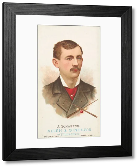 Framed Print : Jacob Schaefer, Billiard Player, from Worlds Champions Framed Print : Jacob Schaefer, Billiard Player, from Worlds Champions