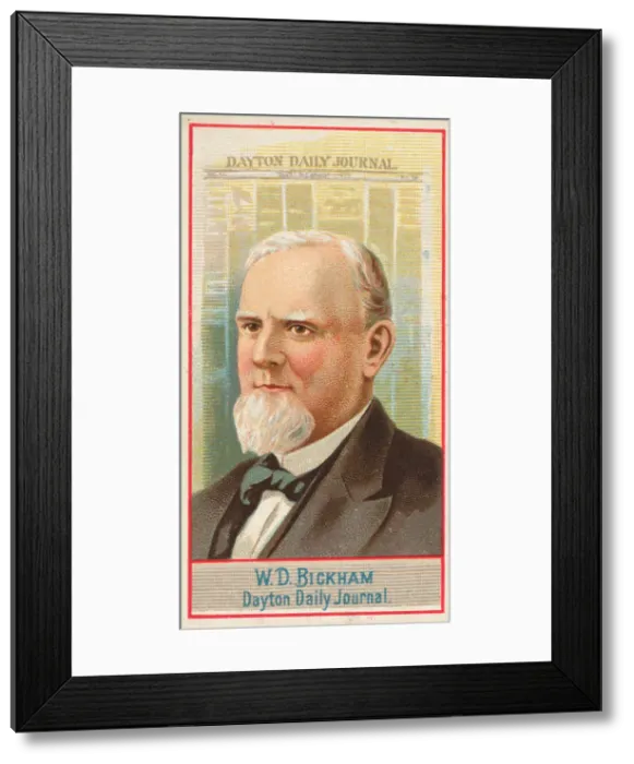 Framed Print : W. D. Bickham, Dayton Daily Journal, from the American Editors series (N1) for Allen & Framed Print : W. D. Bickham, Dayton Daily Journal, from the American Editors series (N1) for Allen &