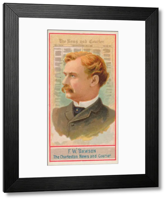 Framed Print : F. W. Dawson, The Charleston News and Courier, from the American Editors series (N1 Framed Print : F. W. Dawson, The Charleston News and Courier, from the American Editors series (N1