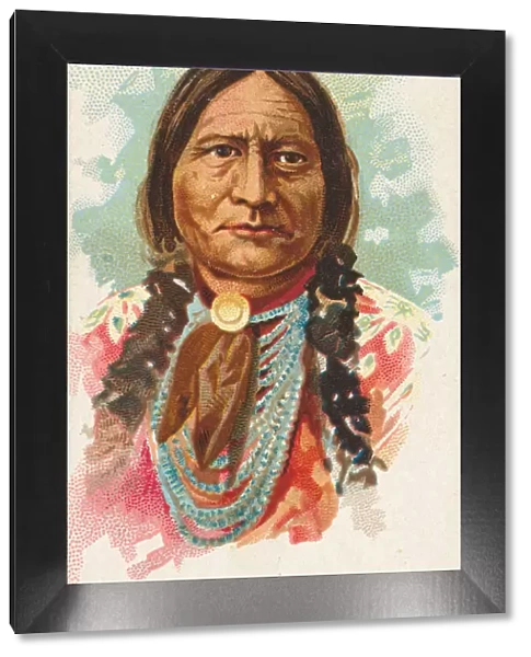 Sitting Bull, Dakota Sioux, from the American Indian Chiefs series (N2) for Allen &