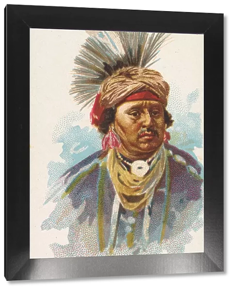 Big Bear, Missouria, from the American Indian Chiefs series (N2) for Allen &