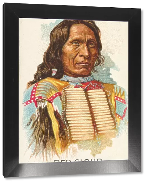 Red Cloud, Dakota Sioux, from the American Indian Chiefs series (N2) for Allen &