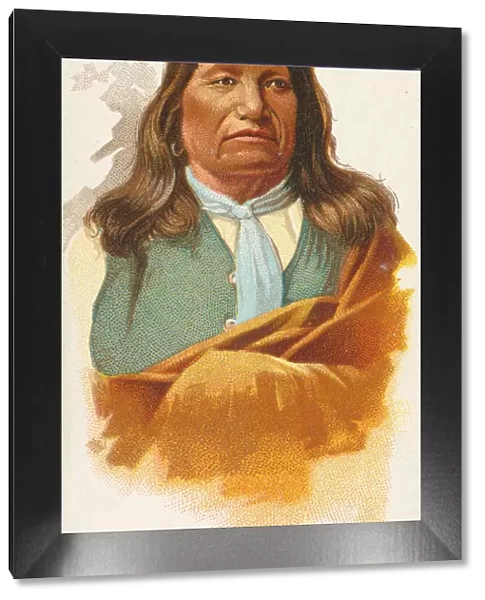Spotted Tail, Blackfeet Sioux, from the American Indian Chiefs series (N2) for Allen &