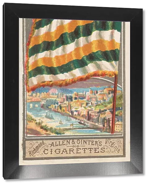 Oporto, from the City Flags series (N6) for Allen & Ginter Cigarettes Brands, 1887