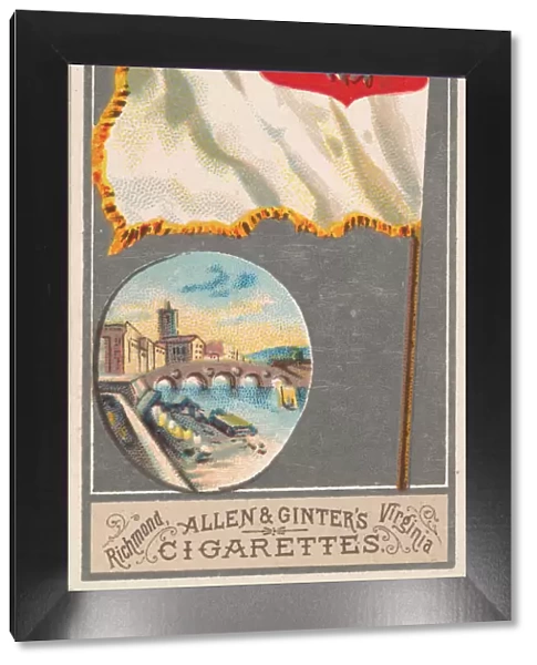 Toulouse, from the City Flags series (N6) for Allen & Ginter Cigarettes Brands, 1887