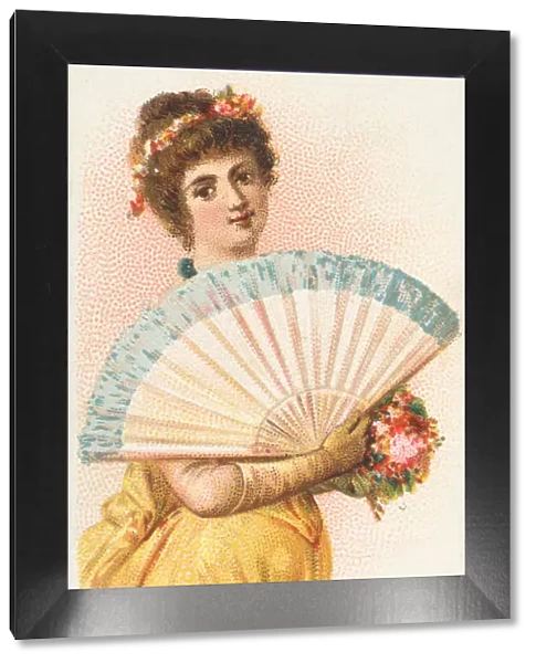 Plate 10, from the Fans of the Period series (N7) for Allen &
