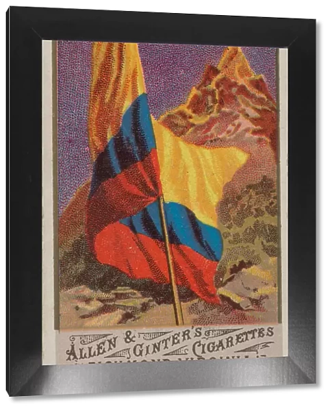 Ecuador, from Flags of All Nations, Series 1 (N9) for Allen &