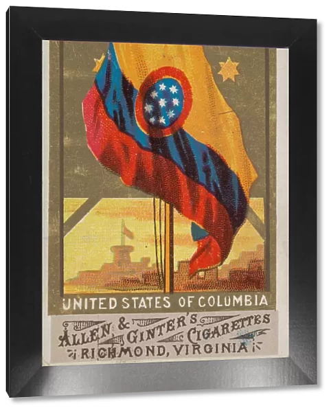 United States of Columbia, from Flags of All Nations, Series 1 (N9) for Allen &