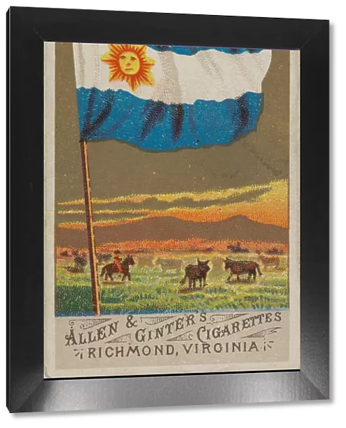 Argentine Republic, from Flags of All Nations, Series 1 (N9) for Allen &
