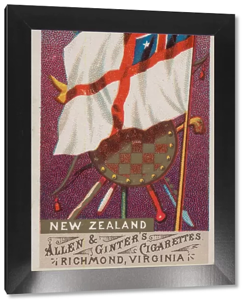 New Zealand, from Flags of All Nations, Series 1 (N9) for Allen &
