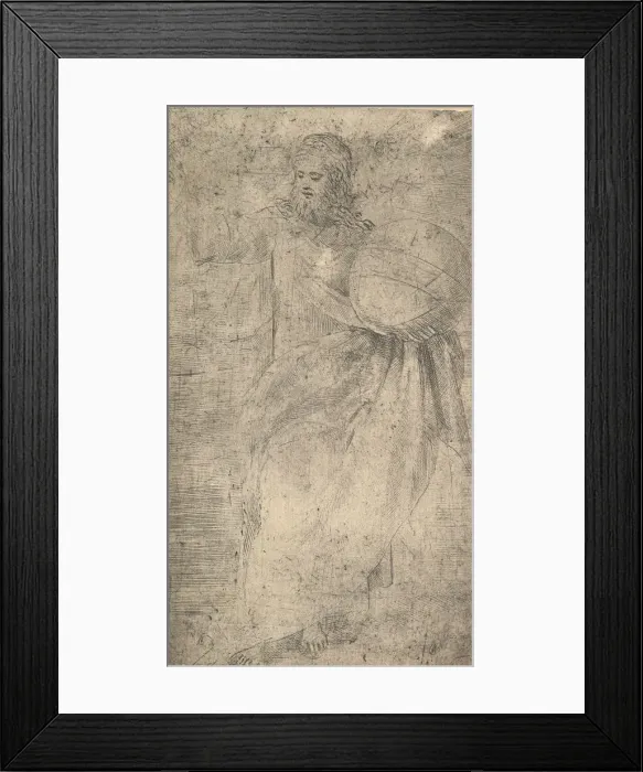 Framed Print : Christ as the Savior holding a globe, from Christ and the Apostles, ca. 1548-50 Framed Print : Christ as the Savior holding a globe, from Christ and the Apostles, ca. 1548-50