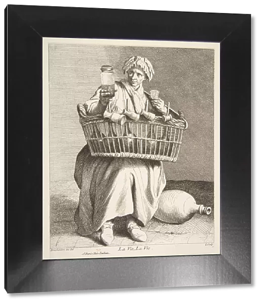 Brandy Seller, 1737. Creator: Caylus, Anne-Claude-Philippe de