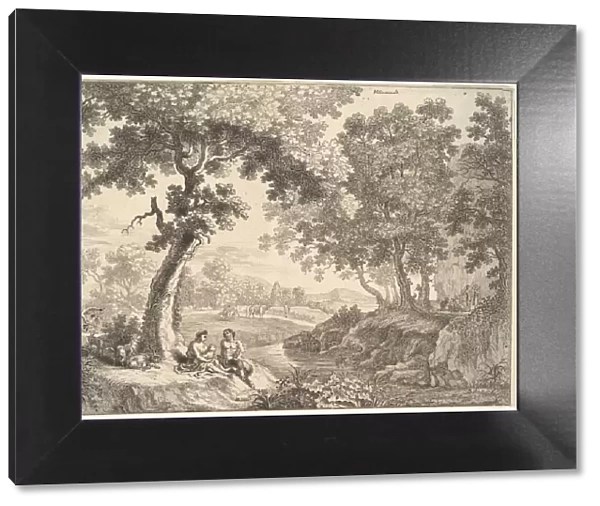 Satyrs in a Landscape. Creator: Unknown