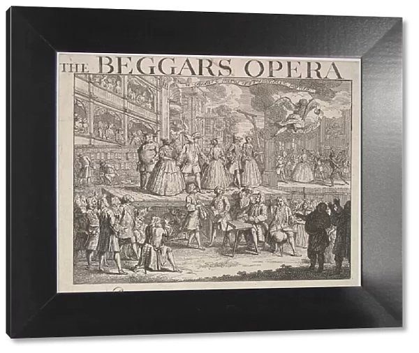 The Beggars Opera, 1728. Creator: Unknown