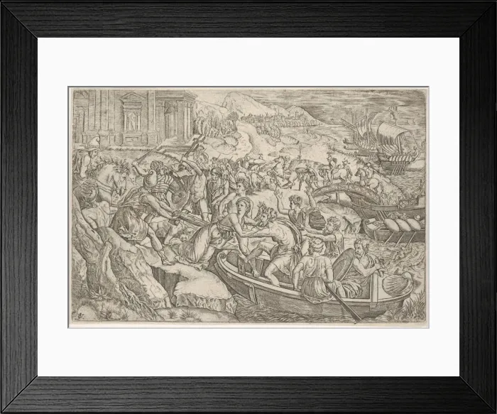Framed Print : Abduction of Helen. Creator: Unknown Framed Print : Abduction of Helen. Creator: Unknown