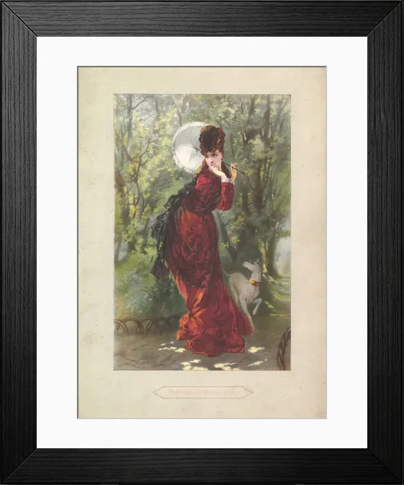 Framed Print : Premiere au Rendez-vous. Creator: Unknown Framed Print : Premiere au Rendez-vous. Creator: Unknown