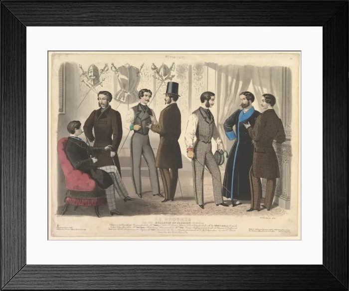 Framed Print : Le Progres, for the Bulletin of Fashion, New York, No Framed Print : Le Progres, for the Bulletin of Fashion, New York, No