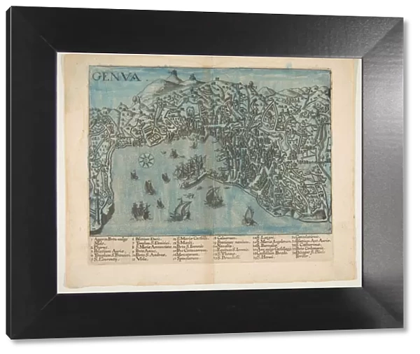 View of Genoa, 1604. Creator: Unknown