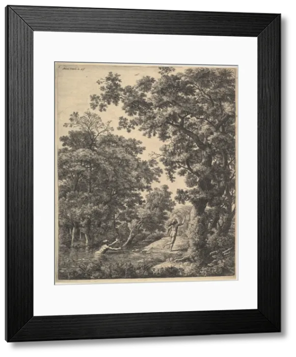 Framed Print : Alpheus and Arethusa. Creator: Anthonie Waterloo Framed Print : Alpheus and Arethusa. Creator: Anthonie Waterloo