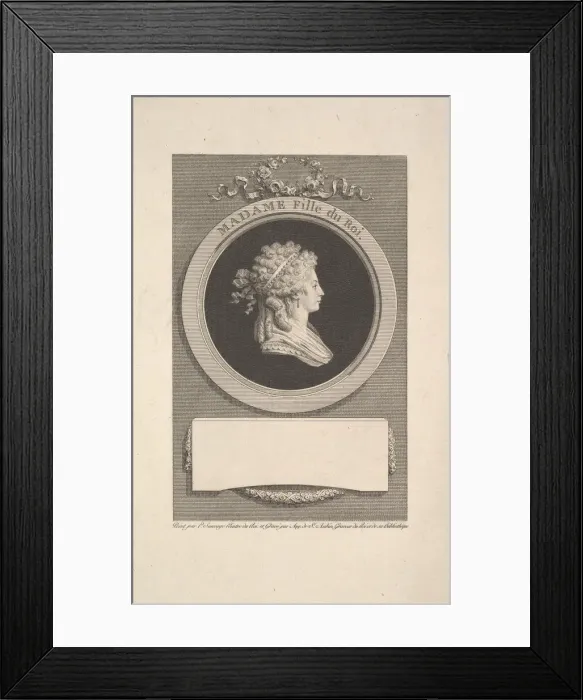 Framed Print : Portrait of Son Altesse Royale Madame, Duchesse d Angouleme Framed Print : Portrait of Son Altesse Royale Madame, Duchesse d Angouleme
