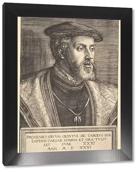Emperor Charles V, 16th century. Creator: Barthel Beham