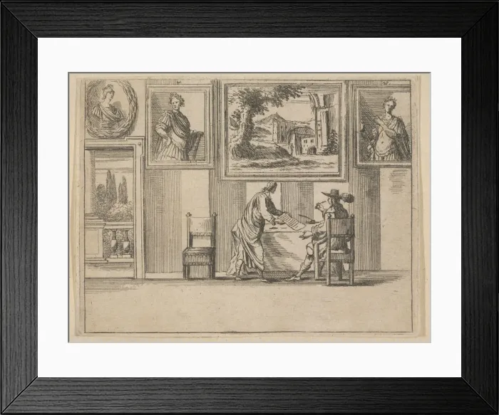 Framed Print : Francesco I d Este Sentencing the Guilty with Great Difficulty Framed Print : Francesco I d Este Sentencing the Guilty with Great Difficulty
