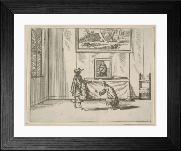 Framed Print : Francesco I d Este is Generous in Pardoning the Offenders Framed Print : Francesco I d Este is Generous in Pardoning the Offenders
